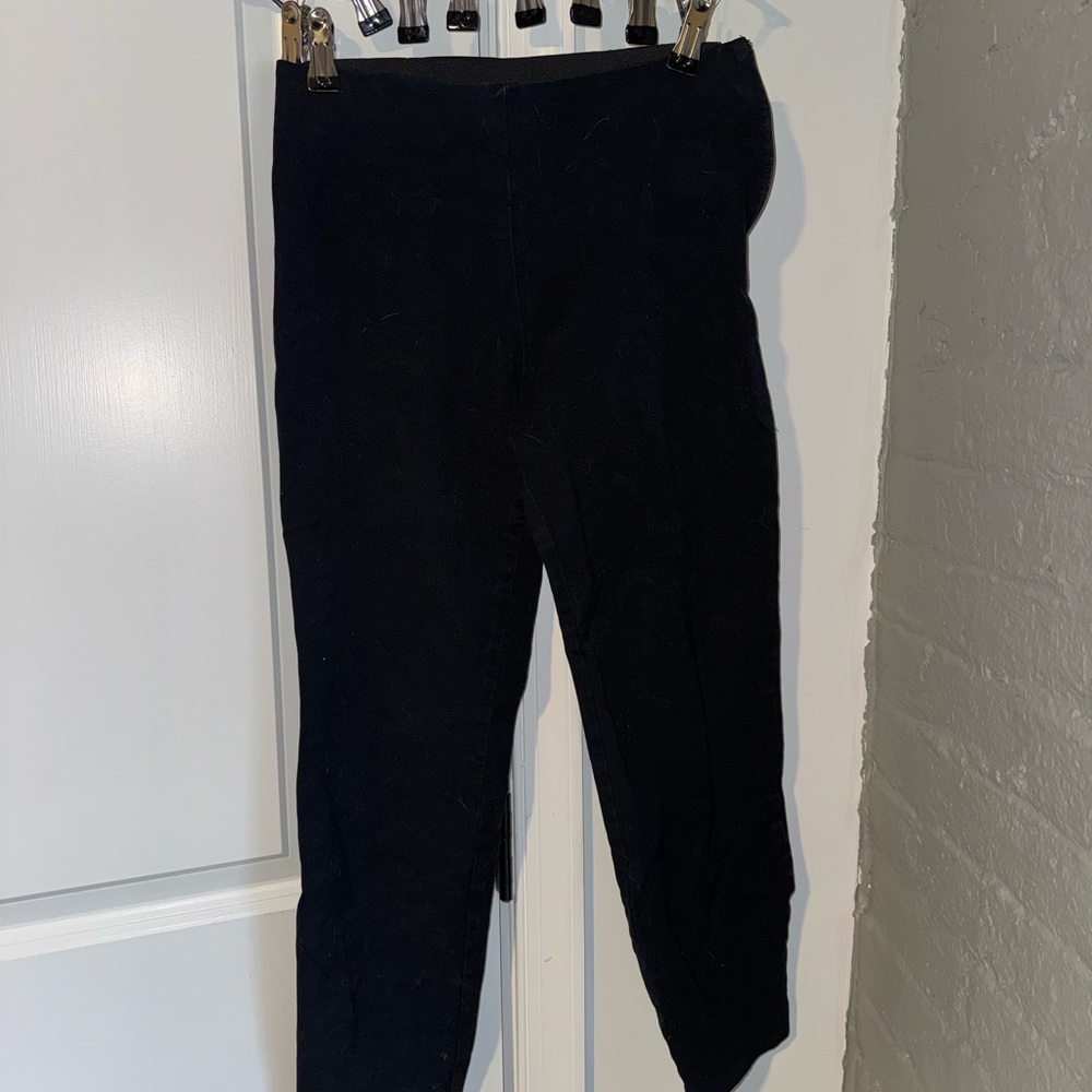 Women’s Black Skinny Ankle Work Pants